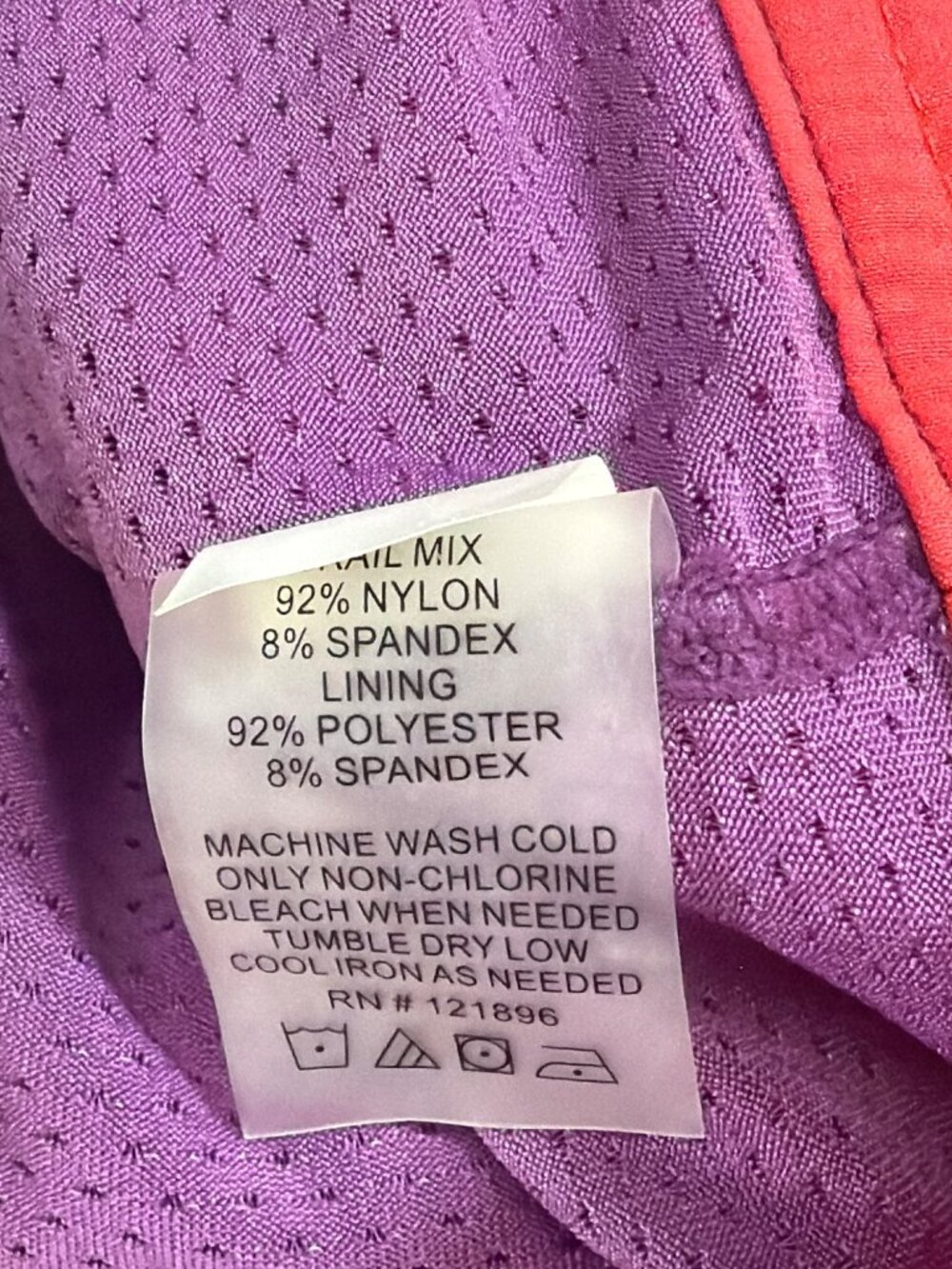 NWOT Title Nine Trail Mix Pink Athletic Travel Side Zip Cargo Skort Skirt 10 - Picture 8 of 13